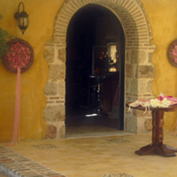 ::Hanging wreathes - church decoration